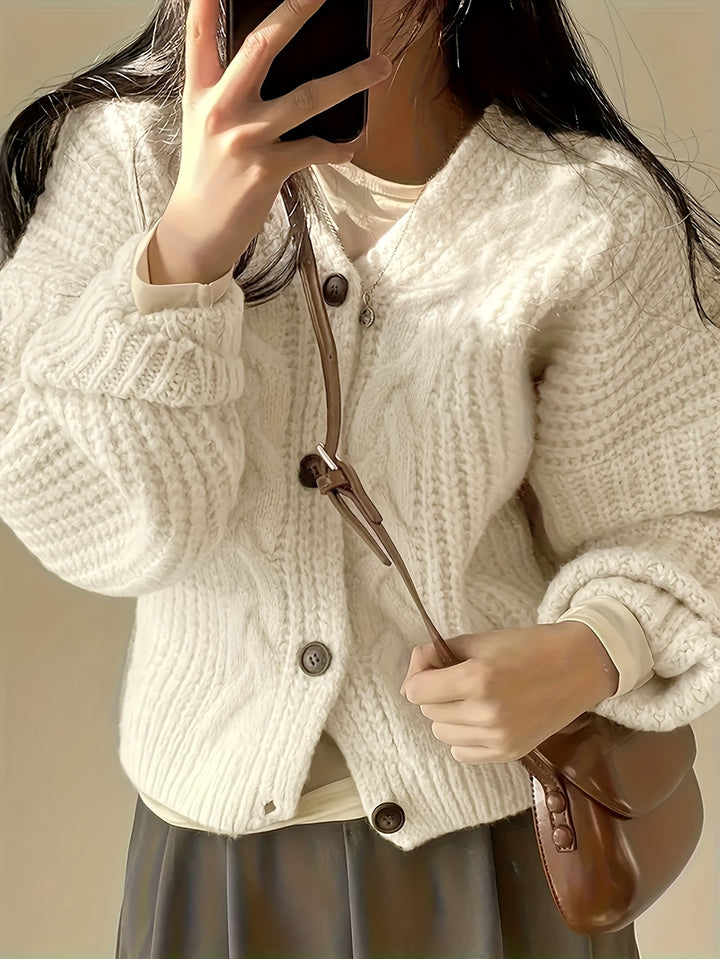 Estella | Chunky Knit Cardigan