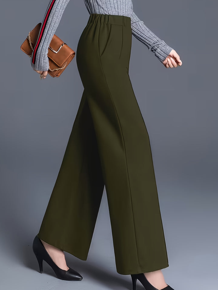 Claudia | High-Waisted Wide-Leg Pants