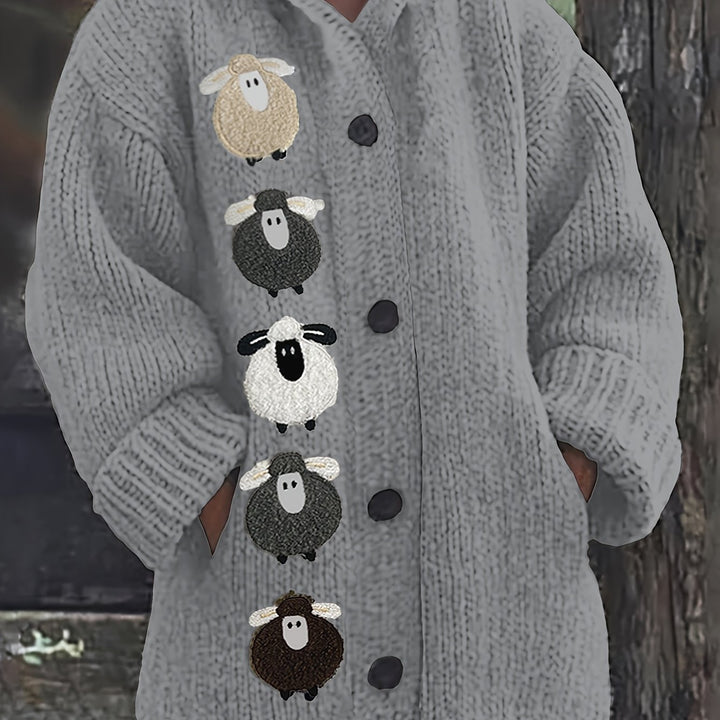 Rosetta | Cozy Hooded Cardigan