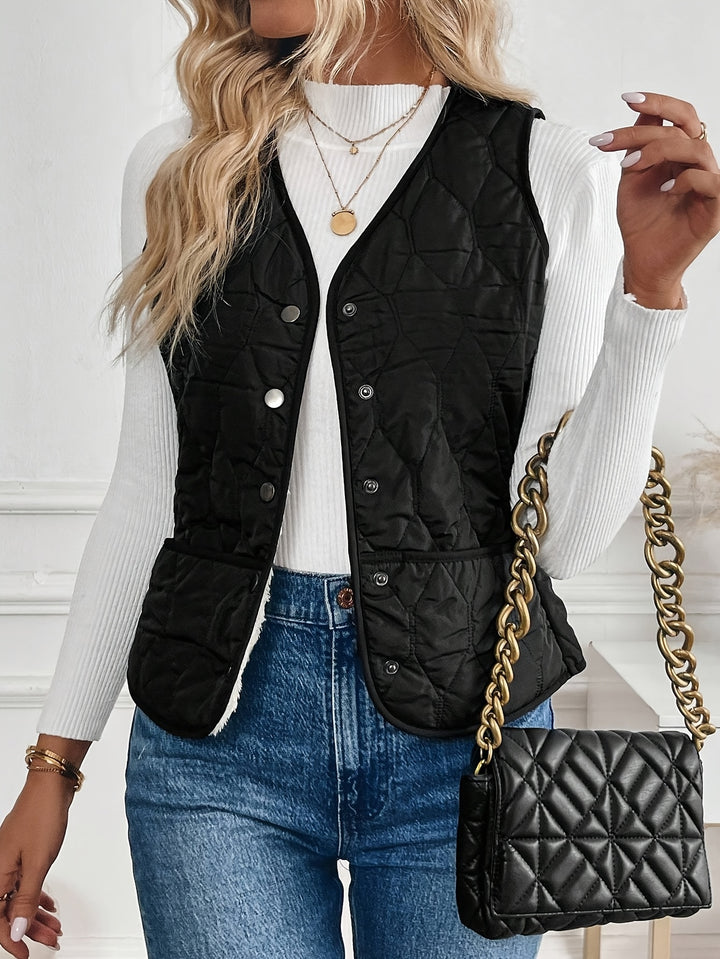Kendra | Reversible Quilted Vest
