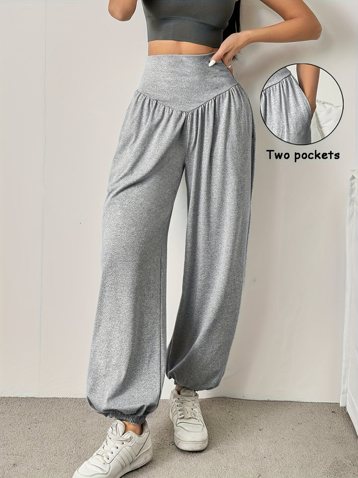 Ramona | High-Waist Wide-Leg Lounge Trousers