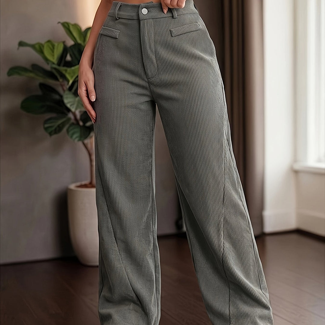 Beatrix | High-Waist Wide-Leg Trousers