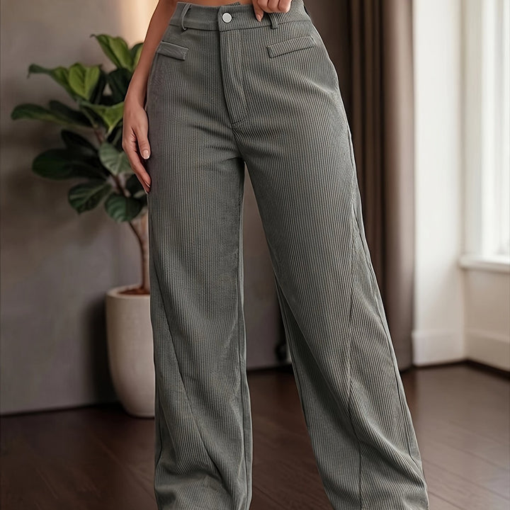 Beatrix | High-Waist Wide-Leg Trousers