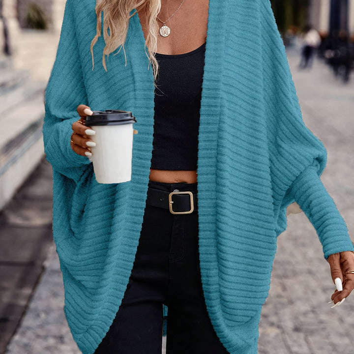 Odette | Relaxed Open-Front Cardigan