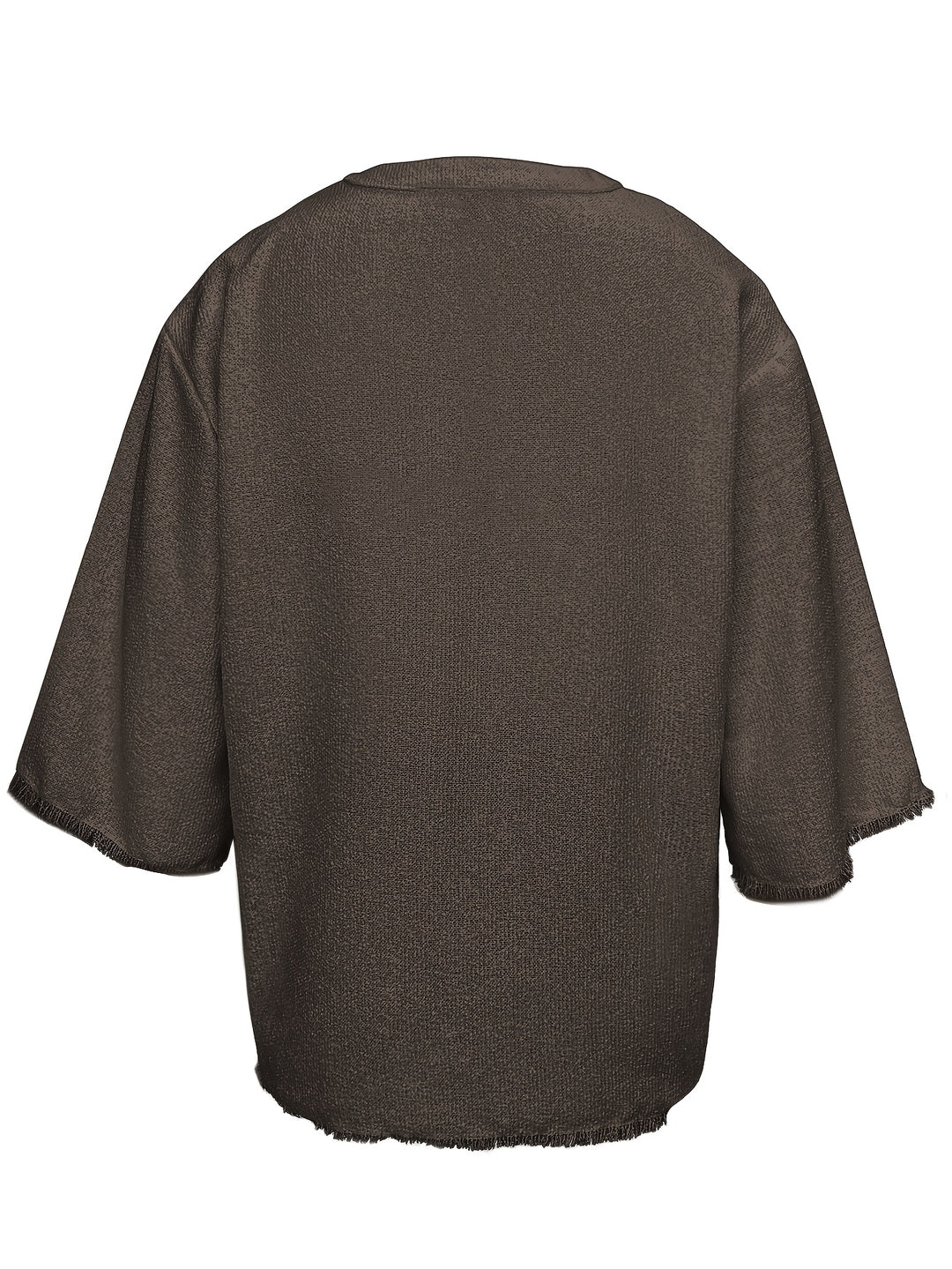 Dorian | Relaxed Lace-Up V-Neck Shirt