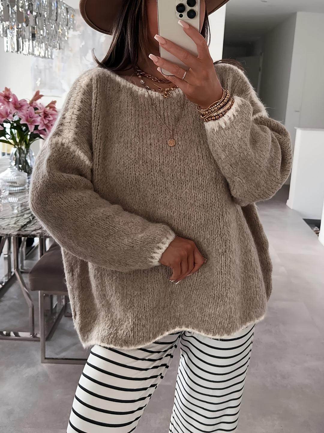 Willa | Relaxed Boat Neck Sweater