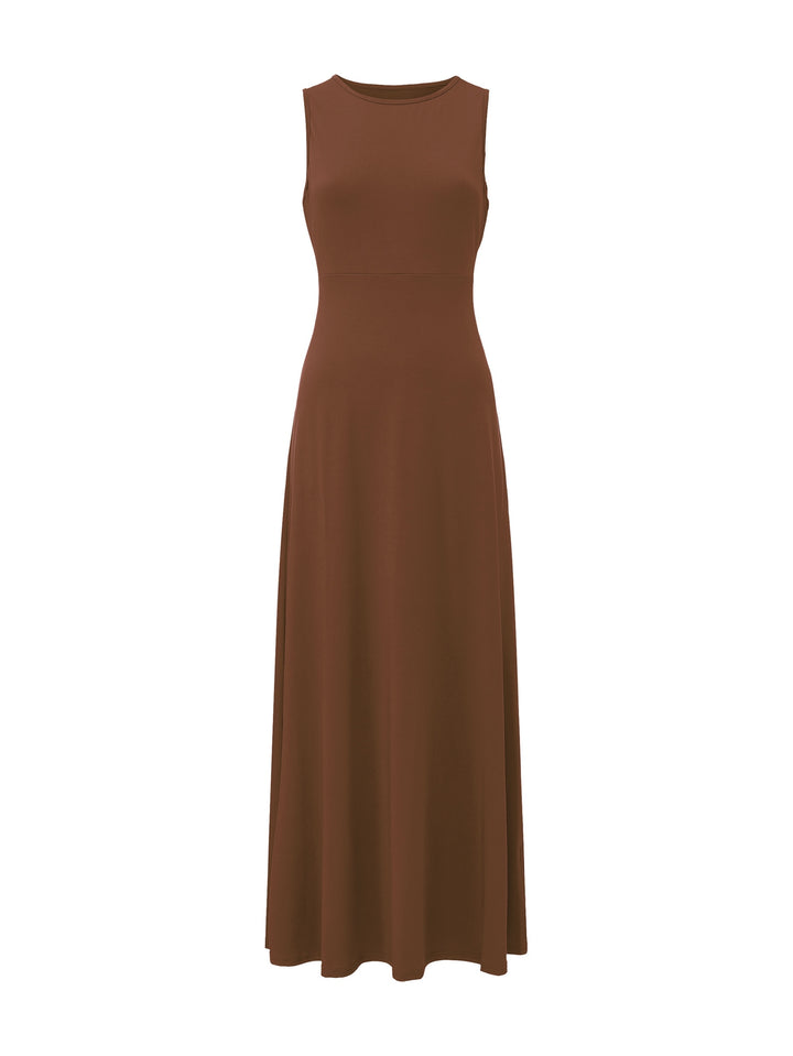 Clarissa | Sleeveless Flowing Maxi Dress