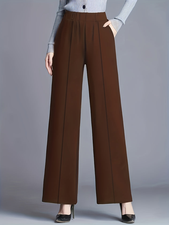 Claudia | High-Waisted Wide-Leg Pants