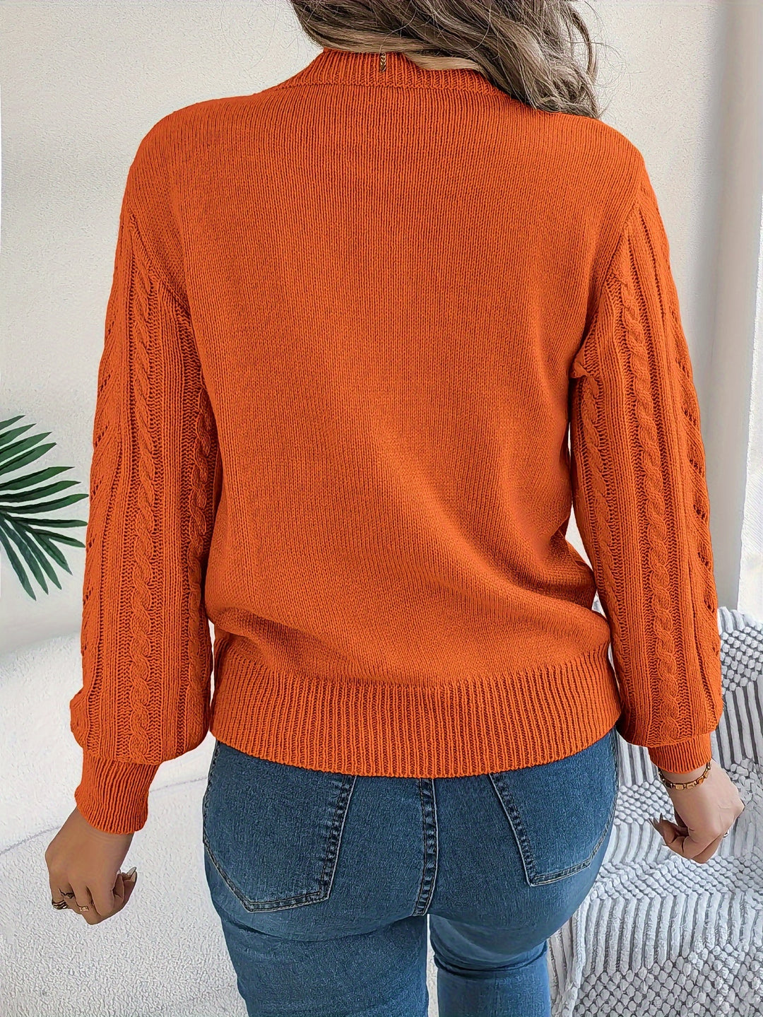 Blythe | Cable-Knit Textured Sweater