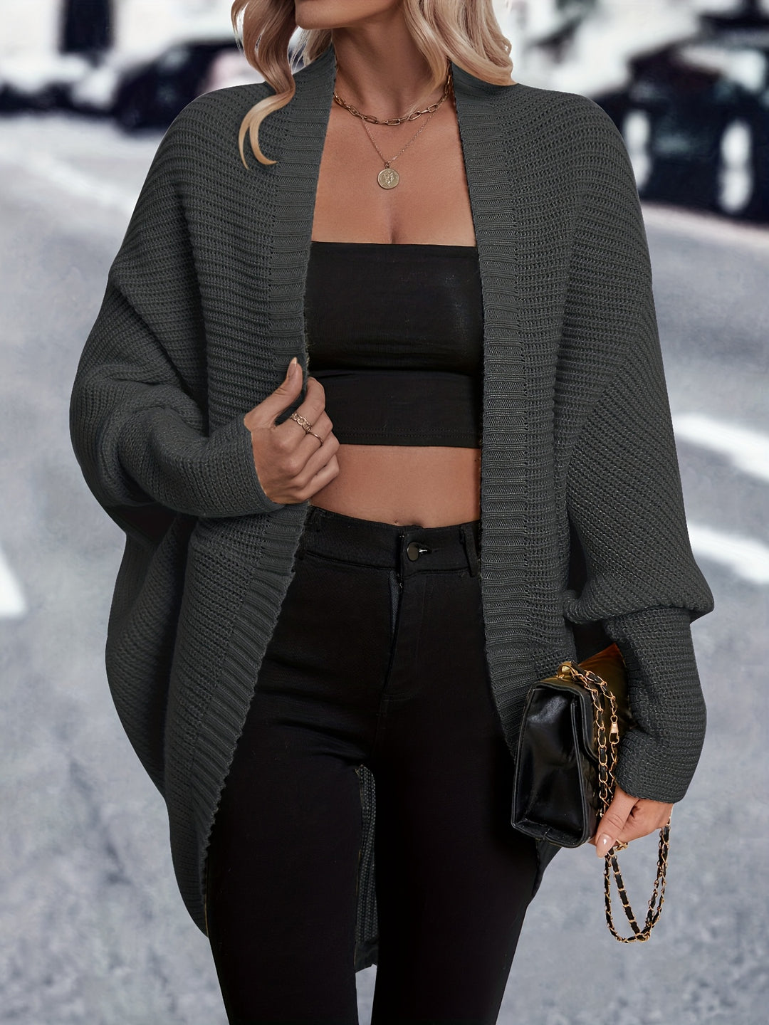 Ingrid | Christmas Longline Cardigan
