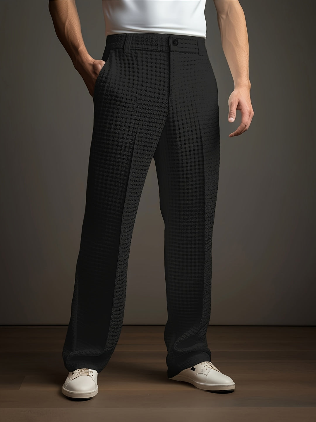 Harold | Relaxed Textured Trousers