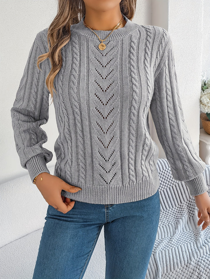 Blythe | Cable-Knit Textured Sweater