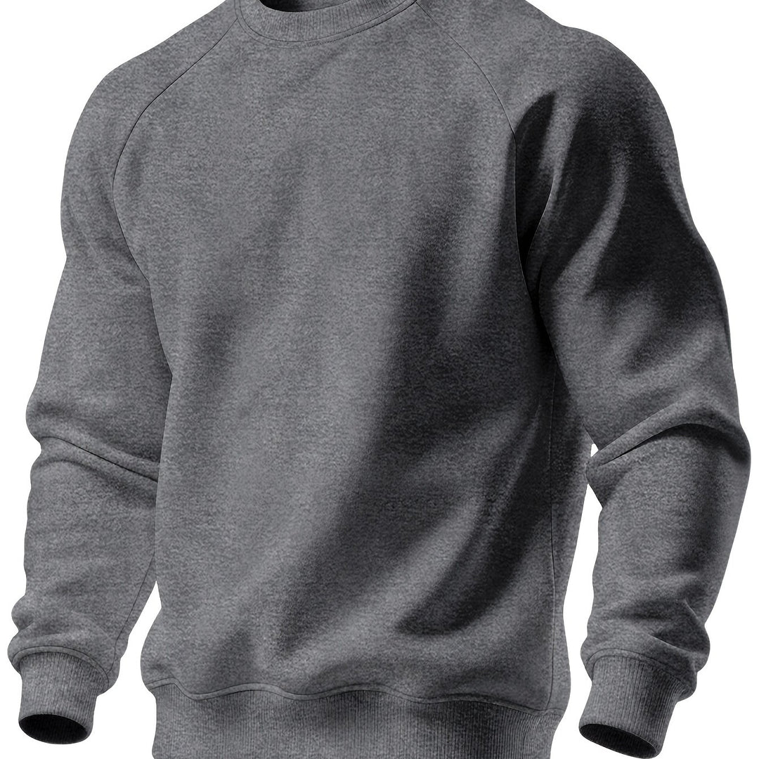 Grady | Classic Raglan Crew Neck Sweatshirt