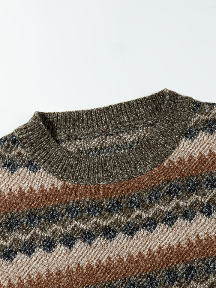 Rupert | Heritage Patterned Sweater