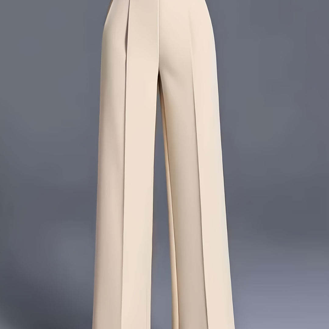 Odette | High-Waisted Wide-Leg Trousers