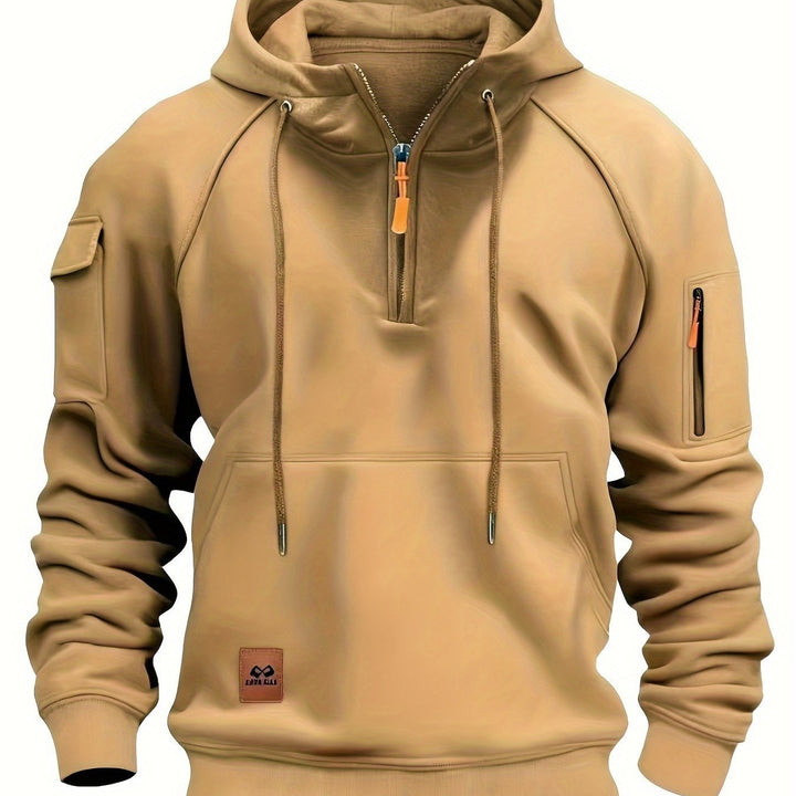Rafferty | Utility Quarter-Zip Hoodie