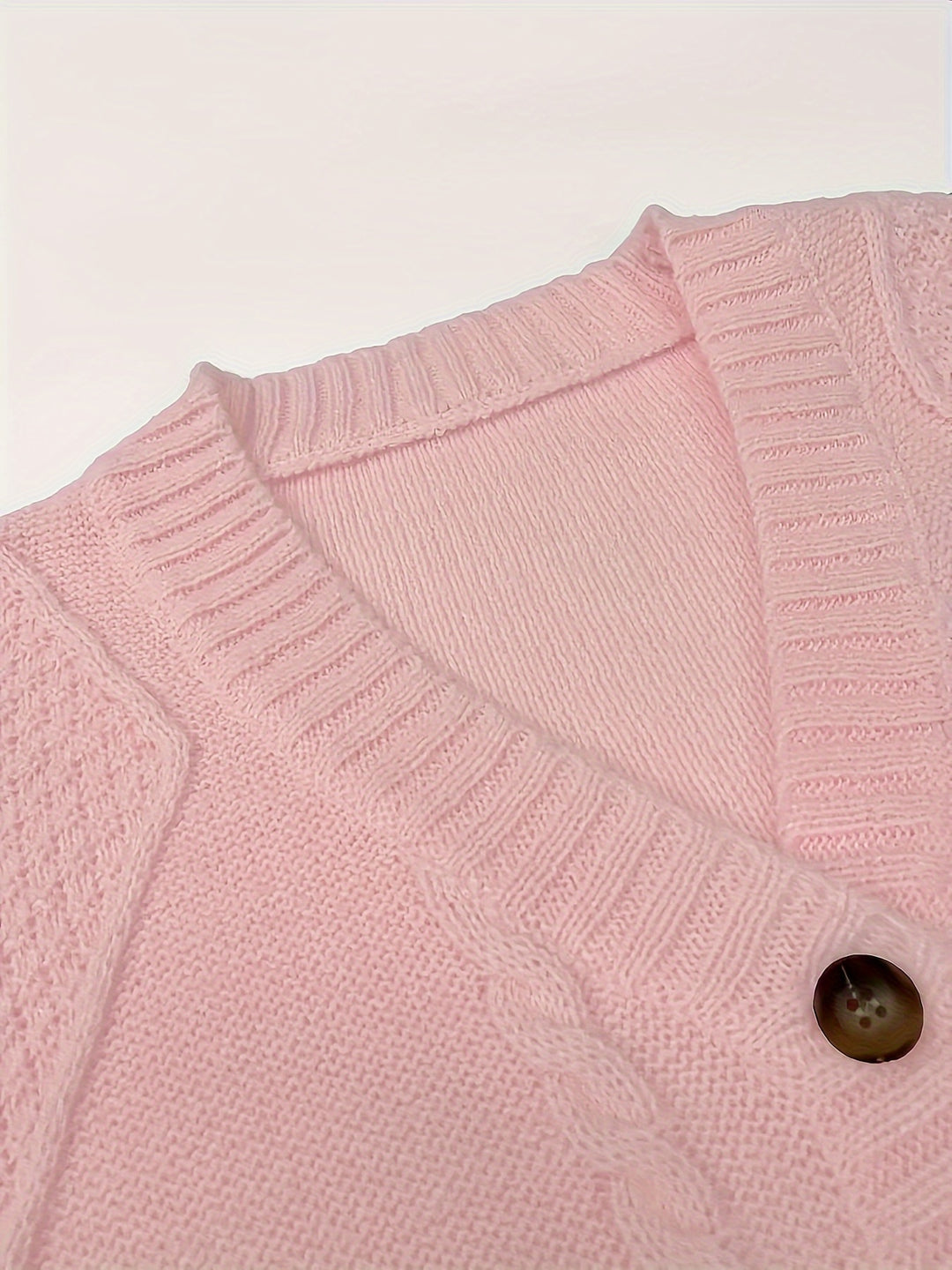 Lucinda | Cozy Cable-Knit Button Cardigan