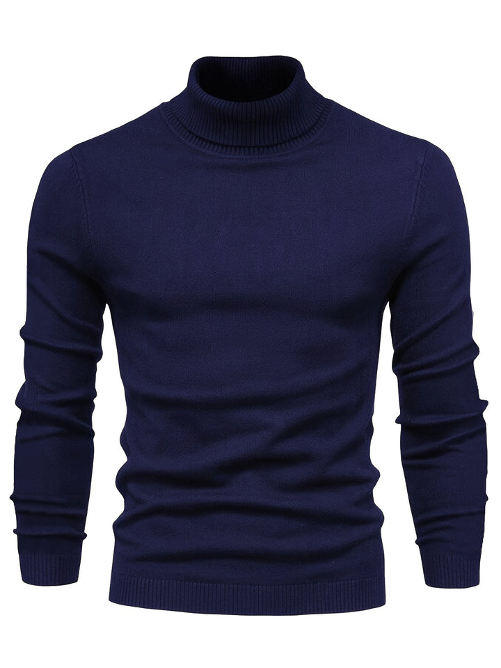 Malcolm | Classic Mock-Neck Sweater