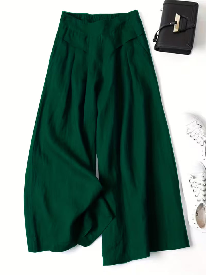 Valeria | Breathable Loose Wide-Leg Pants