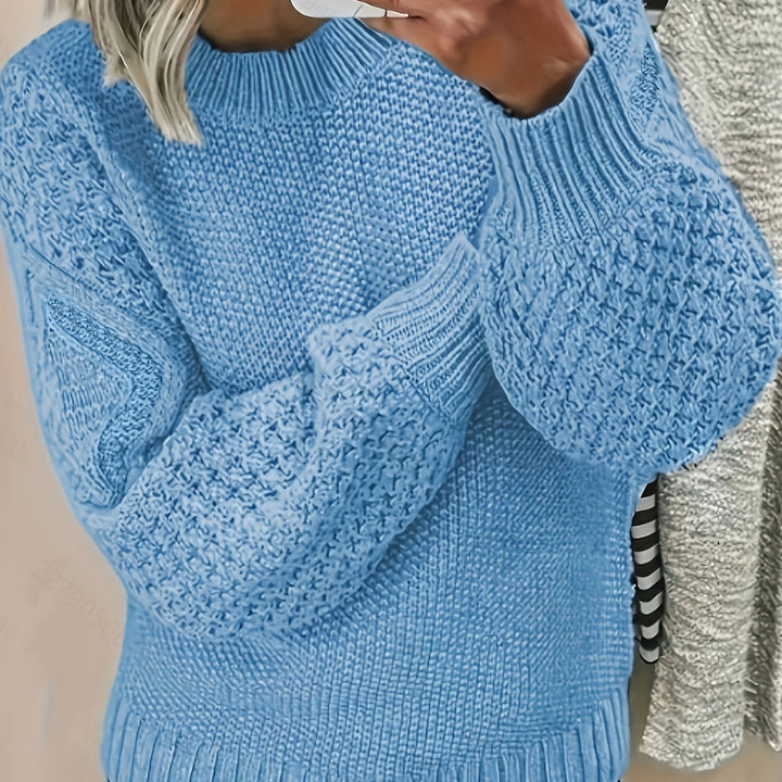 Bonnie | Cozy Lantern-Sleeve Sweater