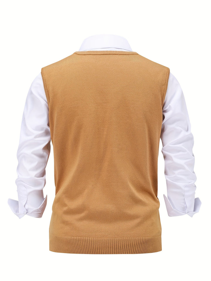 Chandler | Classic Argyle Sweater Vest
