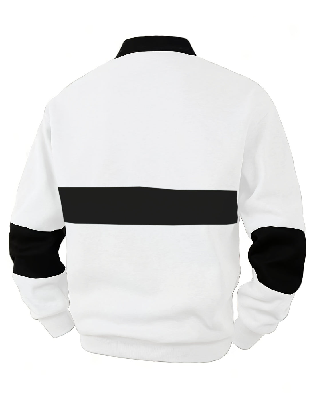 Grayson | Colour-Block Long Sleeve Polo Shirt