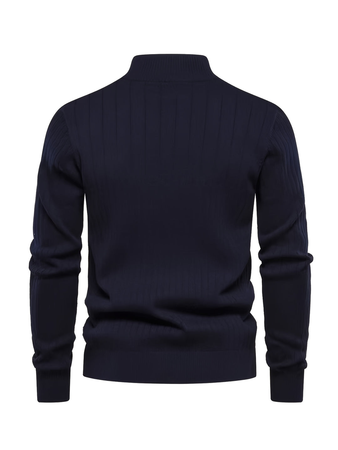 Reid | Quarter-Zip Stand Collar Sweater