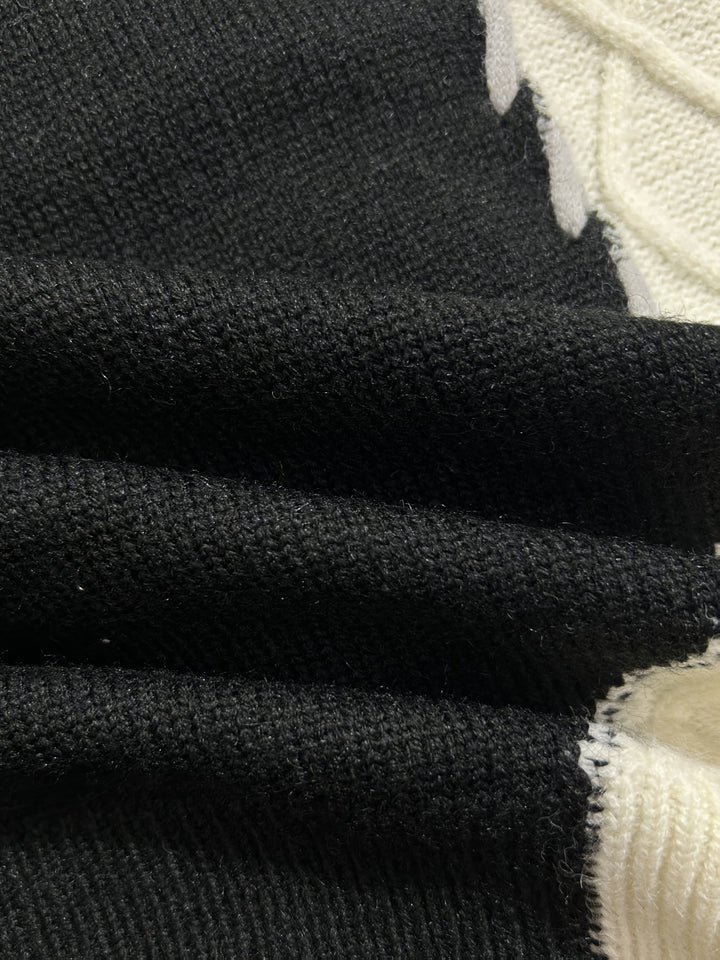 Tristan | Color-Block Knit Sweater