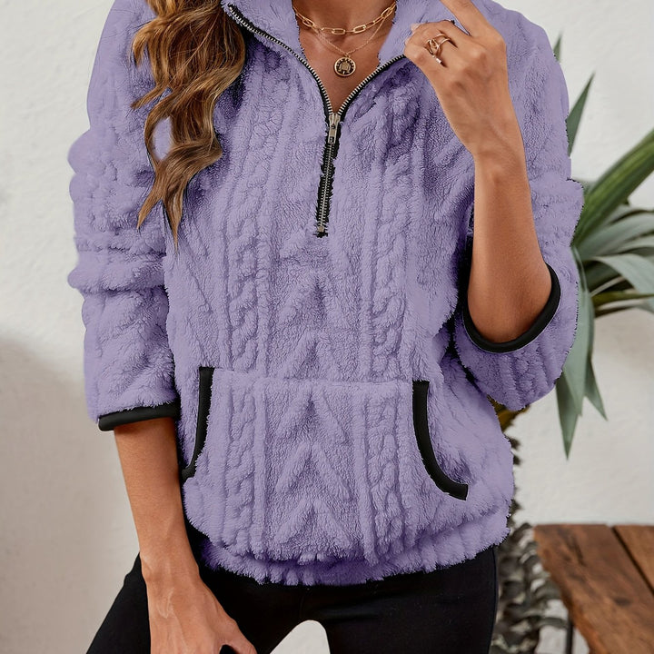 Delilah | Cozy Half-Zip Pullover