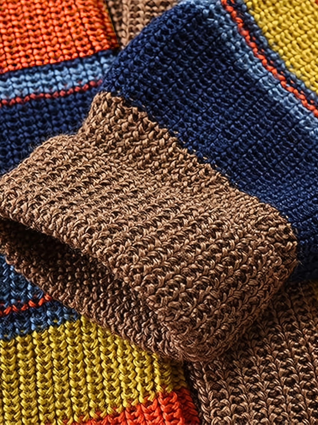 Callen | Striped Shawl-Collar Cardigan