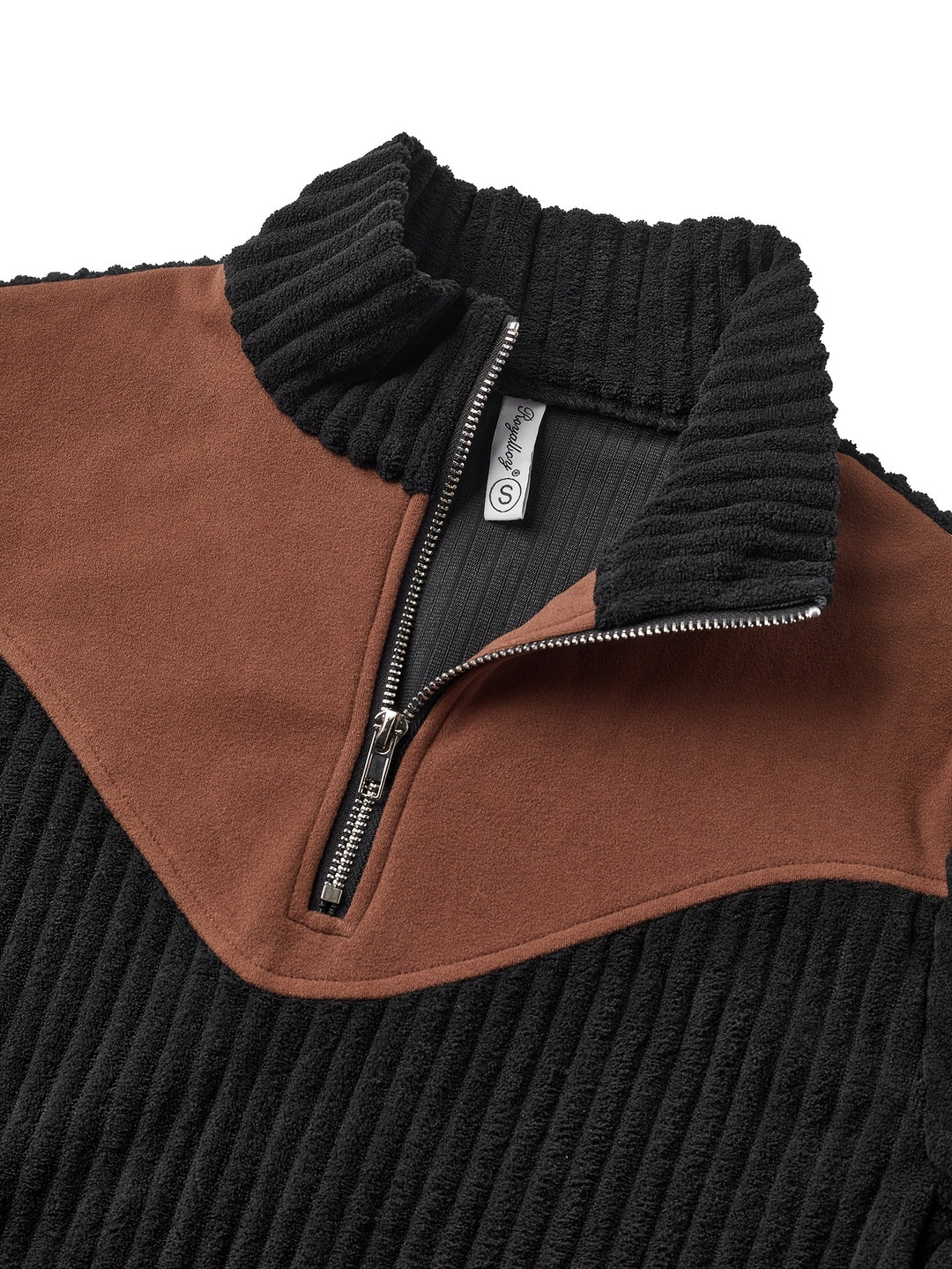 Lucinda | Ribbed Quarter-Zip Pullover