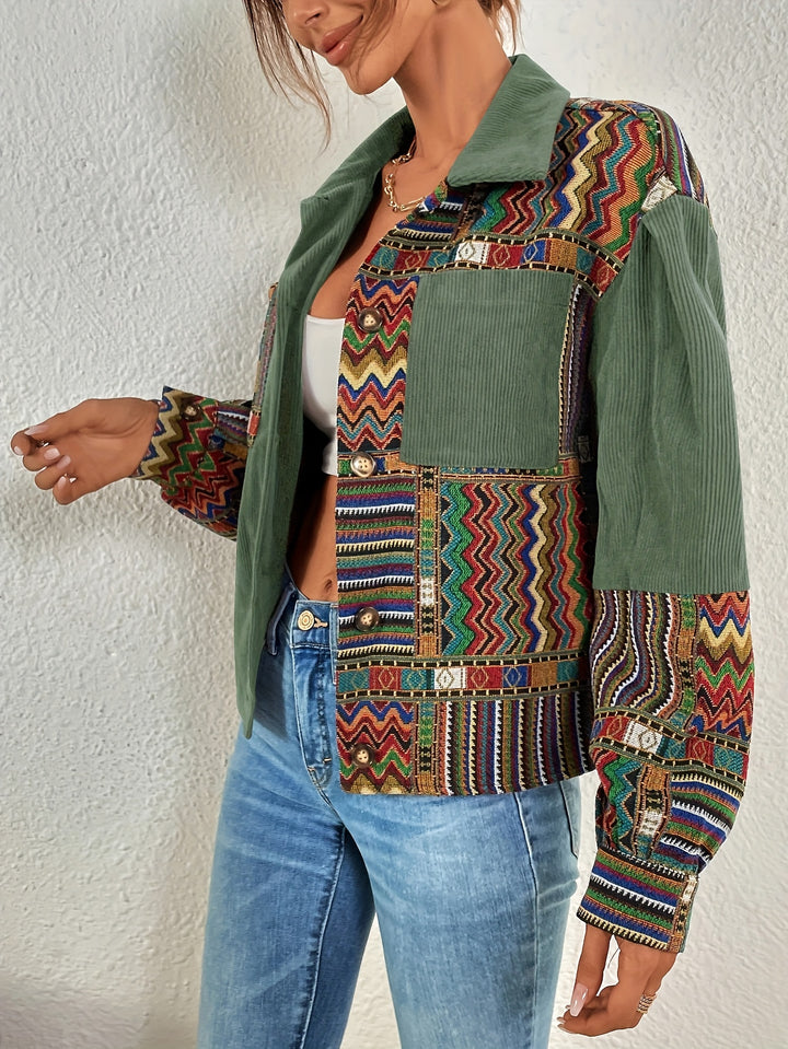 Simone | Artisan Patchwork Jacket