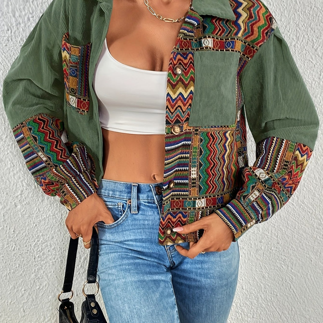 Simone | Artisan Patchwork Jacket