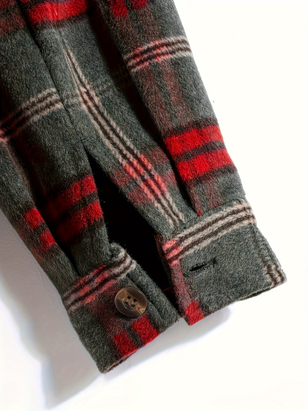 Hollis | Christmas Plaid Hooded Jacket
