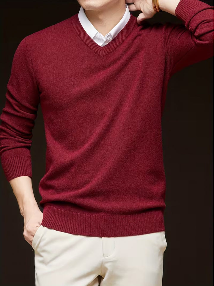 Ellis | Refined V-Neck Sweater
