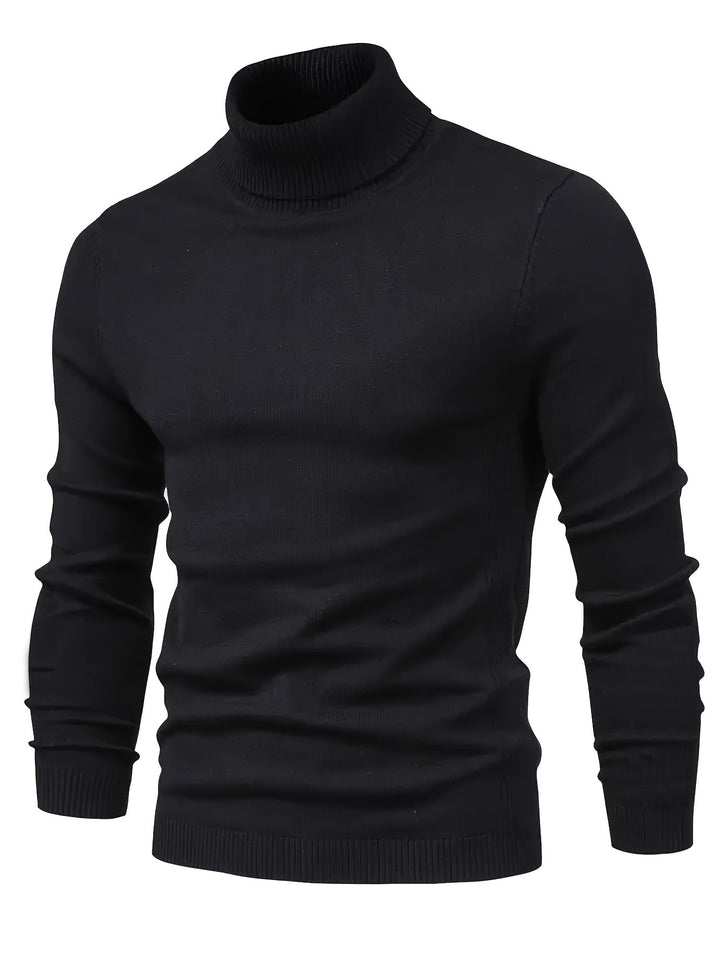 Malcolm | Classic Mock-Neck Sweater