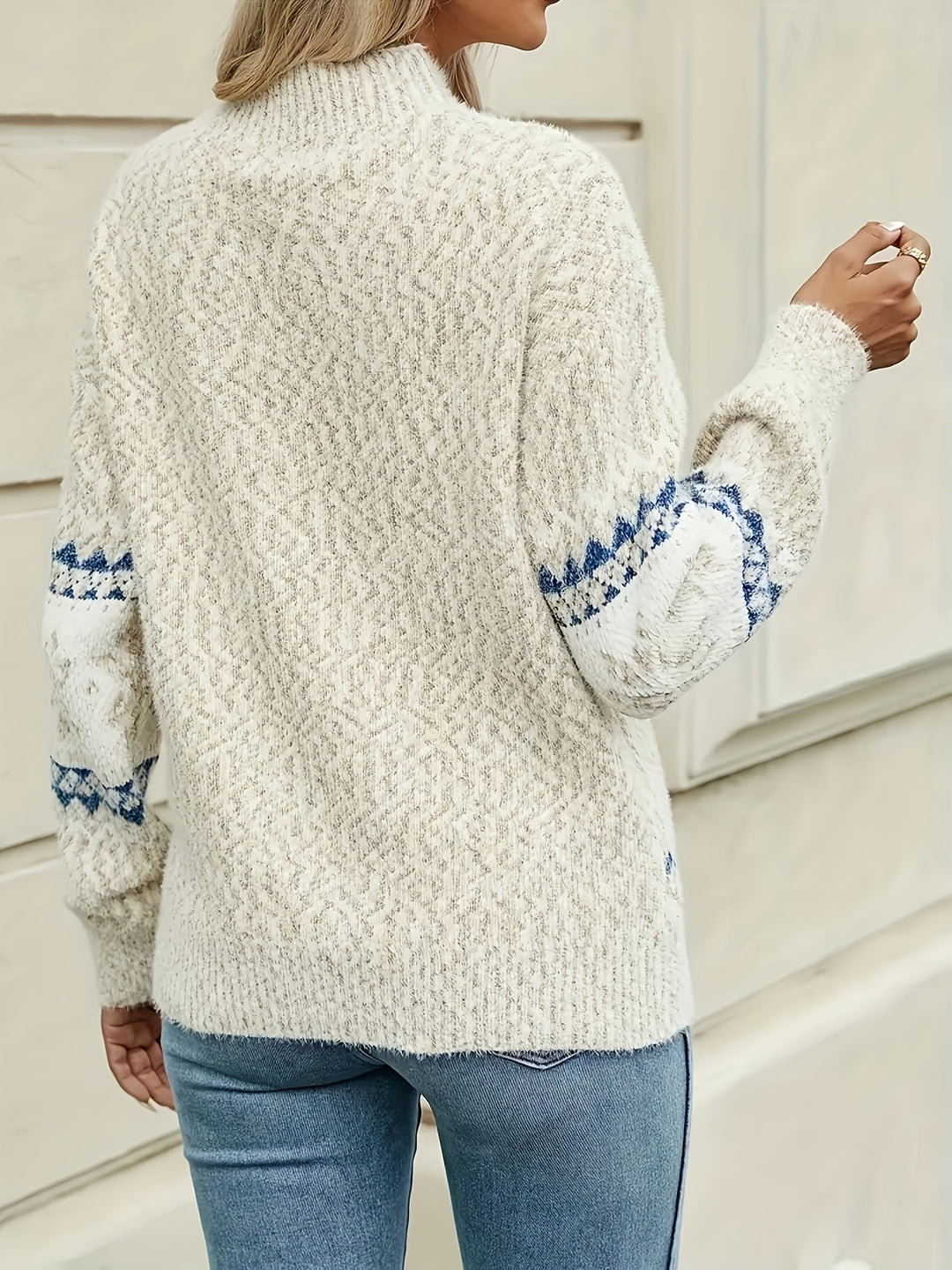 Maeve | Cozy Fair Isle Christmas Sweater