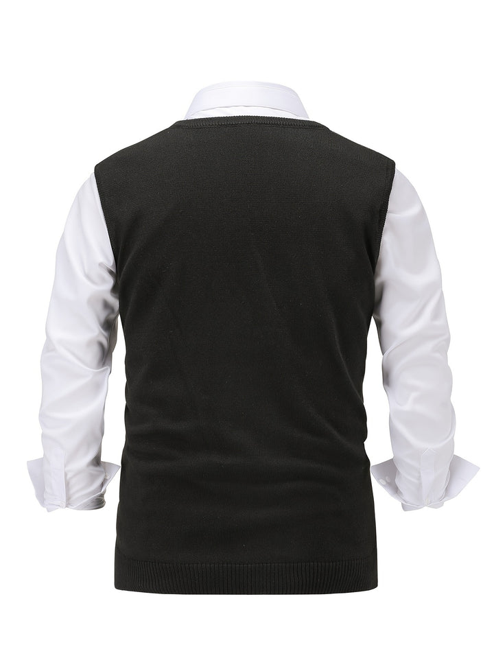 Chandler | Classic Argyle Sweater Vest