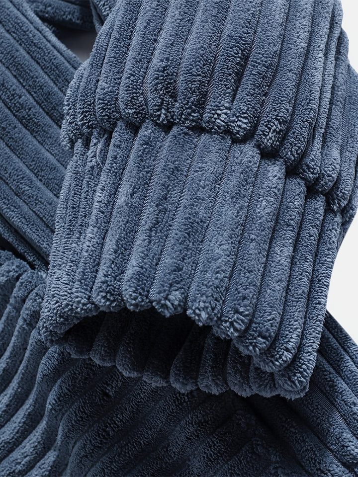 Sebastian | Ribbed Pullover Hoodie