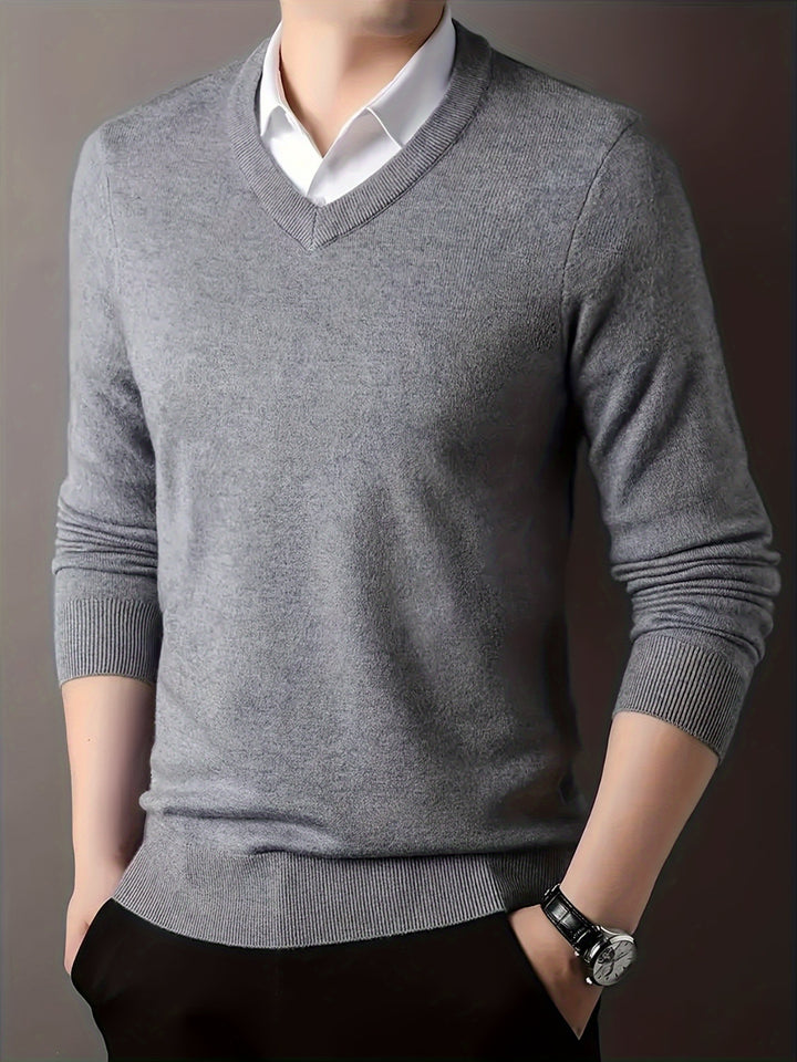 Ellis | Refined V-Neck Sweater