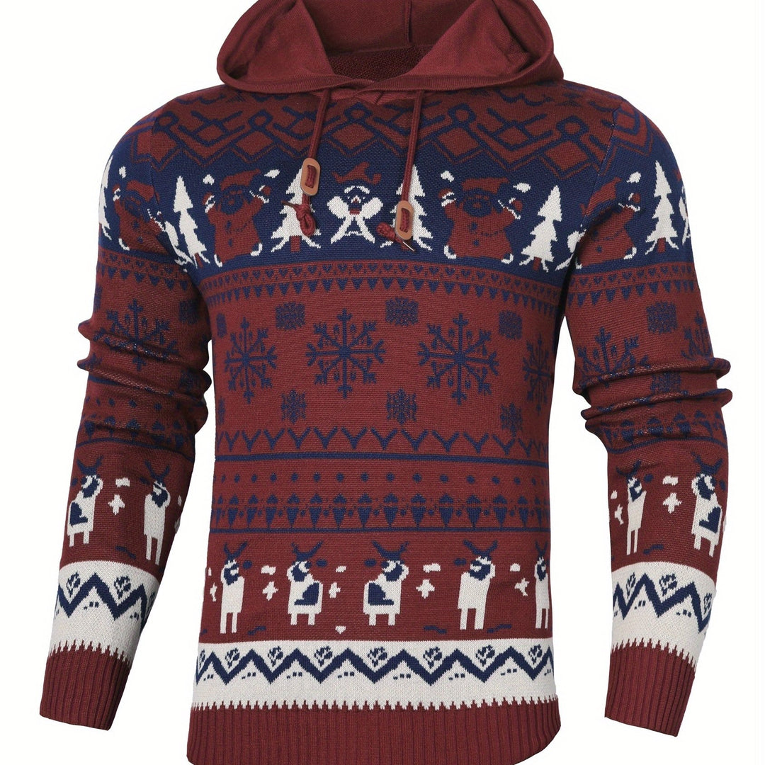 Baxter | Christmas Hooded Sweater
