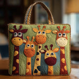 Melissa | Stylish Giraffe Art Tote Bag