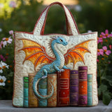 Evelyn | Sophisticated Dragon Art Tote Bag