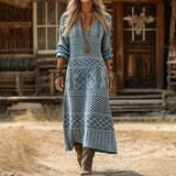 Esperanza | Vintage-Inspired Long Sleeve Casual Dress
