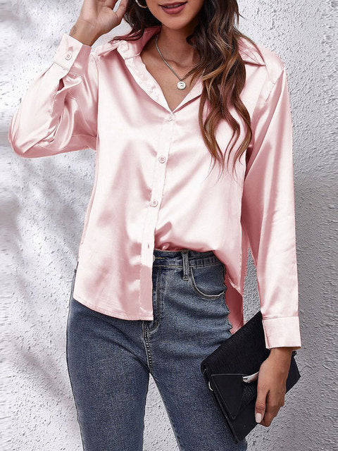 Heather | Elegant Long-Sleeve Blouse