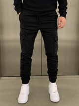Marcus | Sleek Tie-Waist Cargo Pants