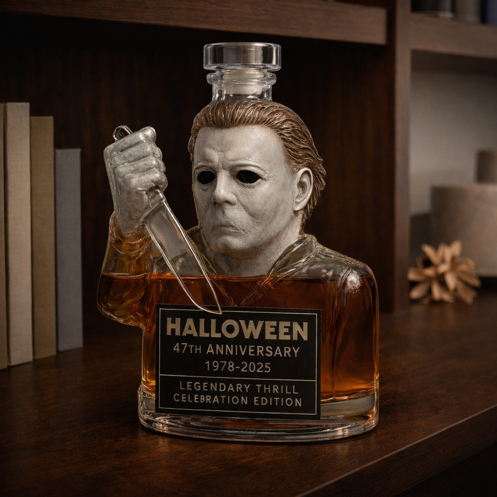 Gregory | Whiskey Bottle Micheal Myers Design