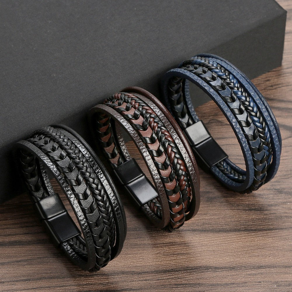Nolan | Braided Viking Bracelet