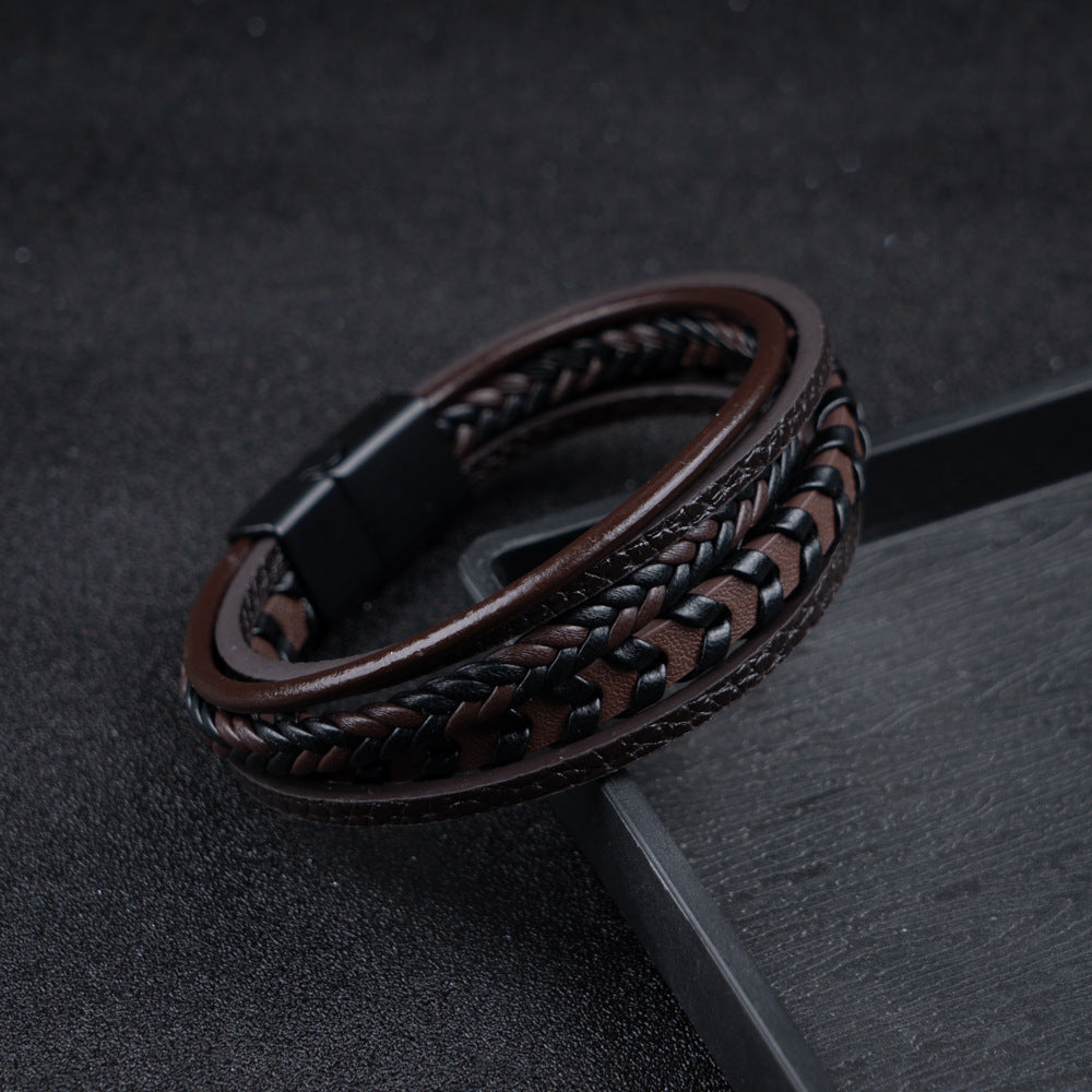 Nolan | Braided Viking Bracelet