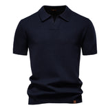 Carter | Classic Textured Polo Shirt